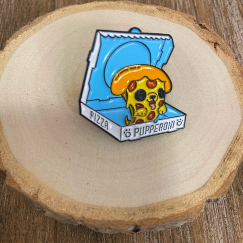 Pupperoni Pizza Pin